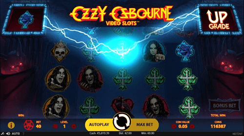 Ozzy Osbourne NetEnt Slot