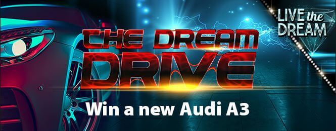 Win an Audi A3 in the Dream Drive Promo