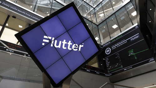 Flutter Entertainment Share Rise 