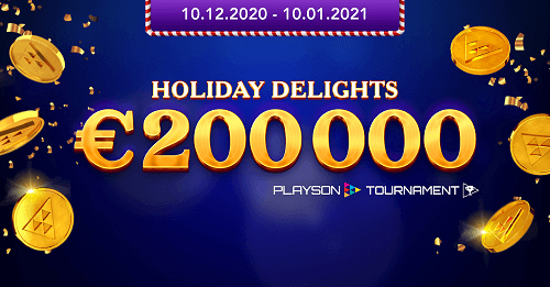 Playson Holiday Delights Tournament Series 